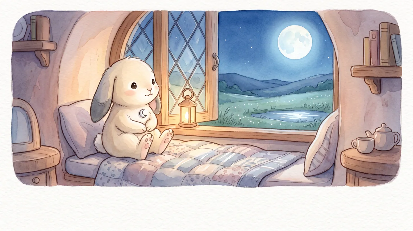 The Bunny Who Counted Moonbeams
