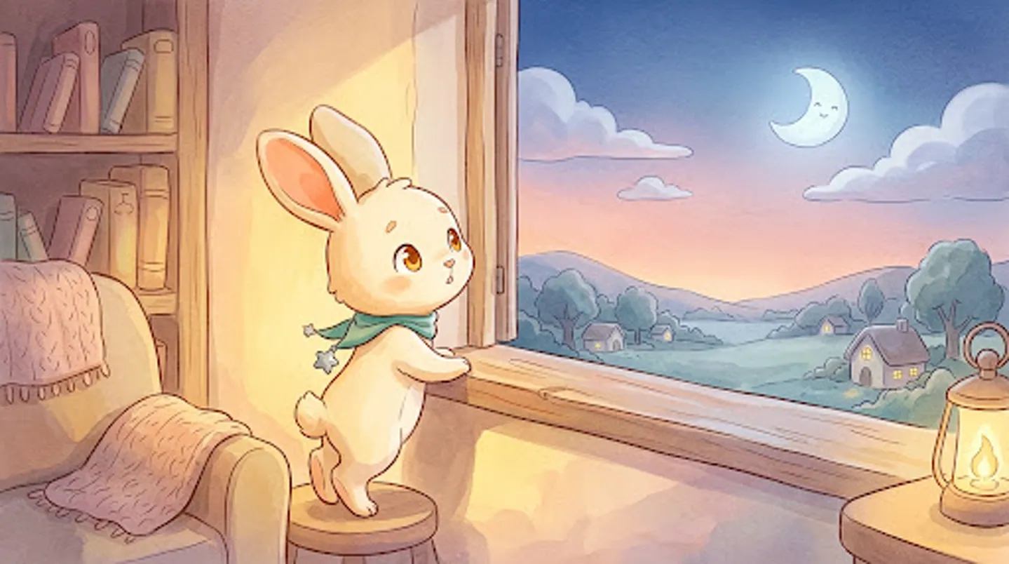The Bunny Who Was Afraid of the Dark