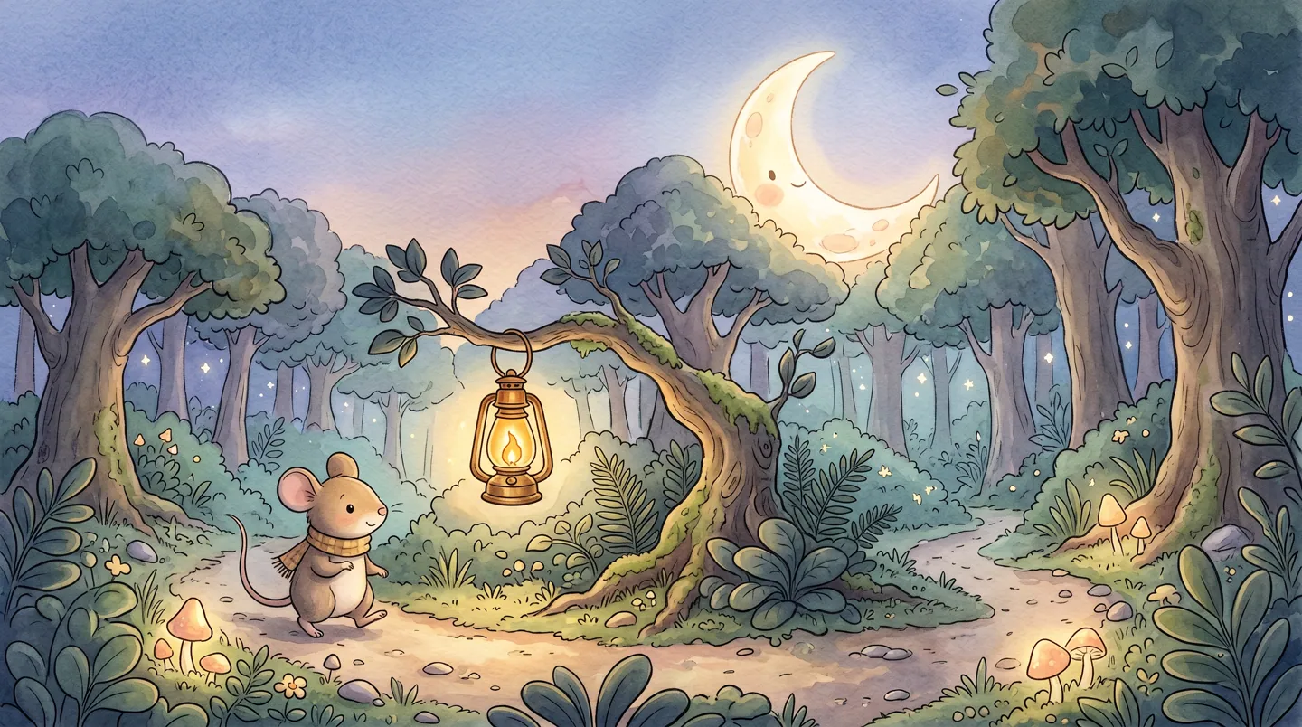 The Lantern In The Quiet Forest